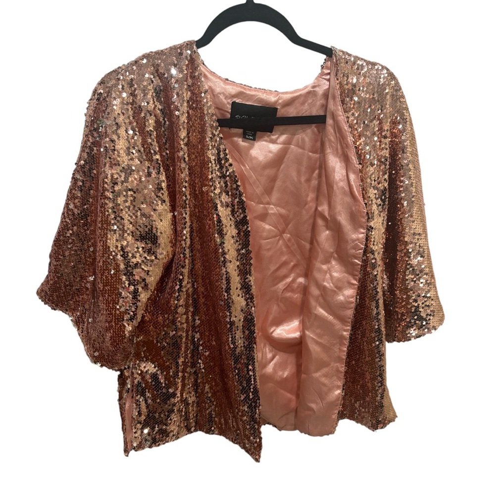 SOLEMIO SEQUIN JACKET